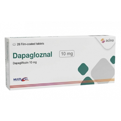 DAPAGLOZNAL 10 MG ( DAPAGLIFLOZIN ) 28 FILM-COATED TABLETS